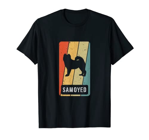 Samoyed Vintagec Samoyedo Perro Perros Pata Patas Camiseta