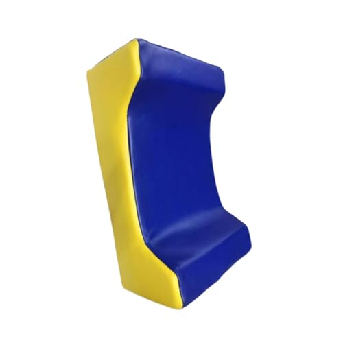 Colaxi Wedged Football Tackle Shield with Handles Wedge Hit Shield Pad, Wedged Shield Rugby Bumping Shield for Game, Sports, Teenager