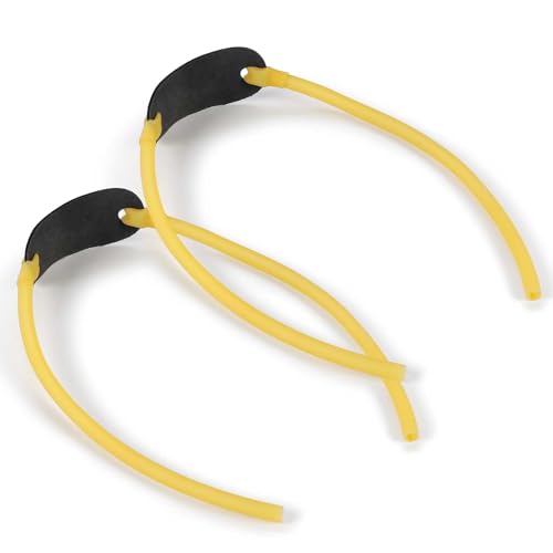 WHTCHSU 2 Pack Slingshot Replacement Band,Heavy Duty Wrist Rocket Elastic Rubber Bands