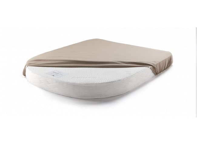 CARAVAN/MOTOR HOME ISLAND BED FITTED SHEETS Hand Made CREAM 10" Deep (26cm)