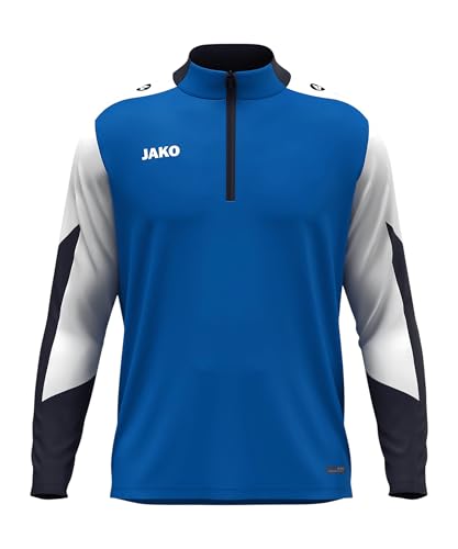 Sweat entraînement foot enfant JAKO Ziptop Dynamic royal 128