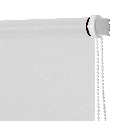 Store loving colours polyester blanc 80x180cm pour fenêtre - 3