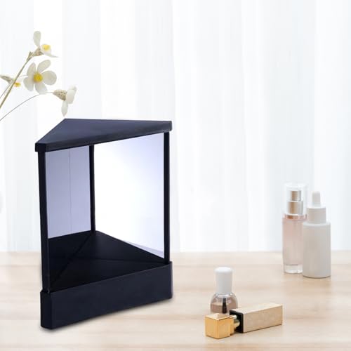 Espejo de Maquillaje Rectangular Meideli Negro miniatura 4