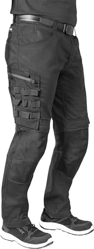 Produktfoto von Uvex Echor Herren Premium Arbeitshose - verstärkt mit Cordura - Stretch-Bundhose - Extra Stauraum - Schwarz - Gr 52