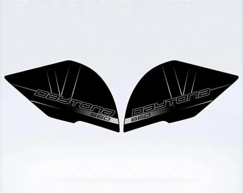 Kit calcomanías Daytona 660 y protector de tanque antideslizante Color10