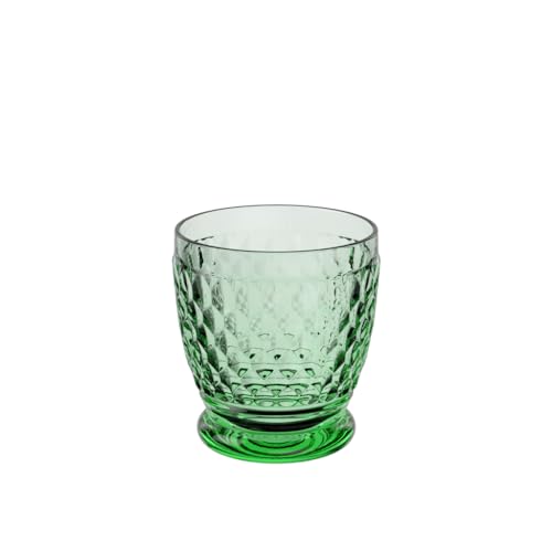 Villeroy & Boch Boston Coloured Calice Acqua, 330 ml, Vetro Cristallo, Verde, 10 cm