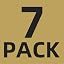 7 Pack Brown Apron Bulk