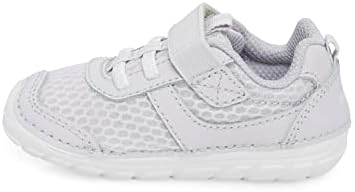 Stride Rite Baby SM Zips Runner Sneaker, Grey, 3.5 US Unisex Infant | Image 4