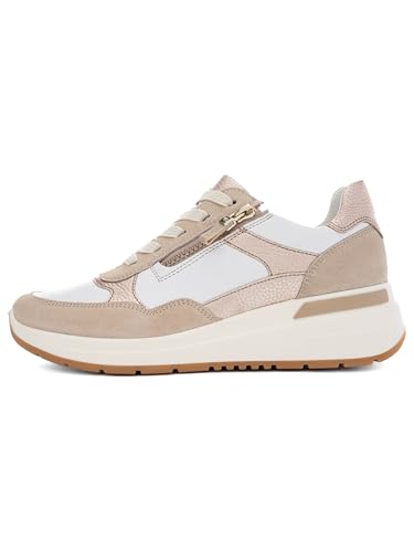 ARA Damen Sneaker Garda Shell,Weiss,Sand Gr. 43 – Ansicht 3