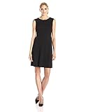Nine West Women's Cap Sleeve Fit and Flare Dress