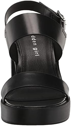 Madden Girl Women's Toola Heeled Sandal, Black Paris, 9.5 | Image 1
