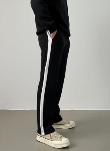Image of dockstreet Loosefit Sweatpants /Loose Soft Casual Lowers /Casual for Men