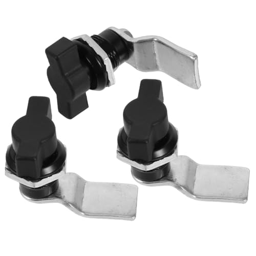 Homoyoyo 3 piezas Cerradura de Manija T Tipo para Armarios y Cajas de Herramientas Cierre de Leva Metálico Resistente Instalación Rápida y Compatible con Gabinetes Eléctricos y Cajas de