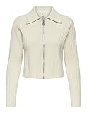 Only, Cardigan pour adolescent, coupe normale, col polo, manches longues