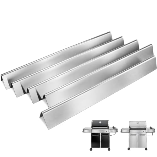 Uniflasy 24.5 Inch Flavorizer Bars for Weber Genesis 300 Series (2007-2010)