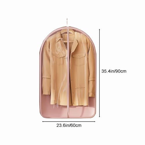 Breathable Clothes Garmet Bag, Dustproof Garment Bag with Zipper, Clear Garment Bags for Storage, for Travel, Home Storage2