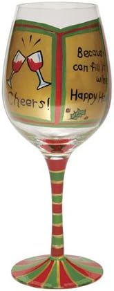 Greeting Card Cooler Wine Glass by Lolita