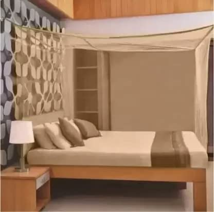 Generic Washable Mosquito net for Bed, Polyster Mosquito Net for Double Bed and Single Bed, Frame Hung Mosquito net (72 * 72) (B0C53TS8BL) Amazon Price History, Amazon Price Tracker