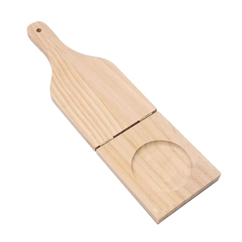 rockible Machacador de Patatas de Madera Tostonera triturador de plátano Utensilios de Cocina Herramienta de Prensa de plátanos