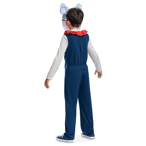 Disfraz infantil Clowny con máscara talla 10-12 miniatura 2