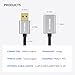 YAMCOWL 3.3ft USB Extension Cable, USB 3.0 A Male to Female Extender Cable, 5Gbps High-Speed Data Transfer, Gold-Plated & Anti-Interference Compatible with Keyboard/Mouse/Printer/VR/Webcam/Hard Drive