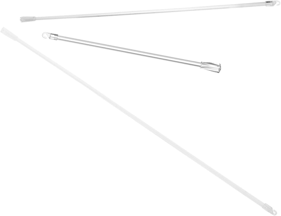 12pcs Blind Tilt Wands Vertical Blind Replacement Parts Rods Cord Knobs for Window