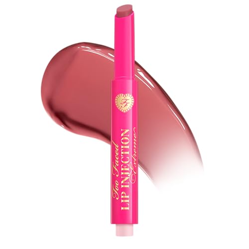 Too Faced Lip Injection Extreme Plumping Clicks | Hydrating, Sheer-To-Medium Buildable Coverage, Lip Plumper with Click Applicator, 0.05 Ounce, Kiss the Bride