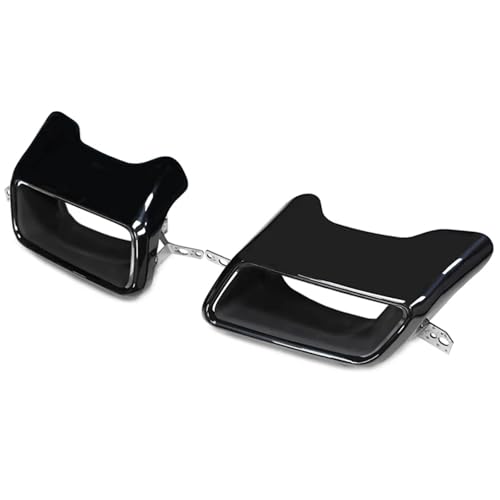 Embout d'échappement rectangulaire noir style baroudeur urbain Range Rover Sport L494