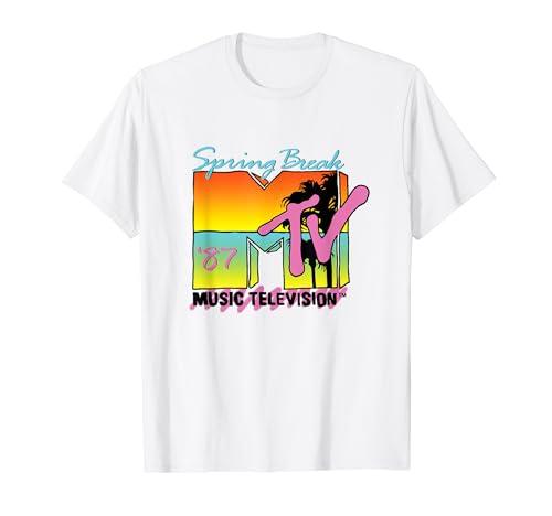 Classic MTV Logo Spring Break 87' T-Shirt