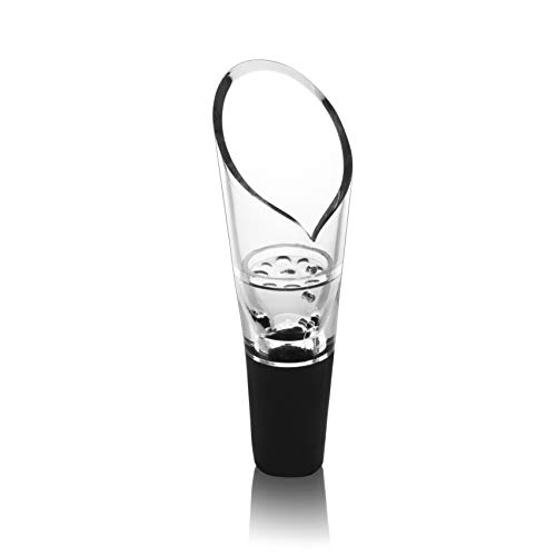Aireador de vino acrílico True para suavizar el sabor al instante 5