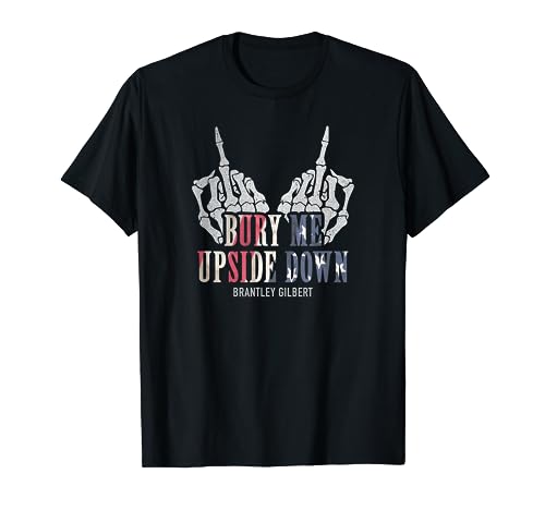 Photo de Brantley Gilbert - Bury Me Upside Down T-Shirt
