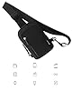 HAUMAUH Small Crossbody Bag for Women & Man - Men Sports Travel Gym Mini Daily Commute Festival Dog Walks Workout - Sling Pouch #5