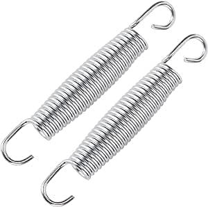 IGNITE WEIGHTS Premium Replacement Trampoline Springs for 6ft/8ft/10ft ...