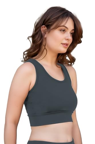 Image of Sports Bra for Women | Non-Padded High Support Gym, Yoga & Running Bra | Seamless Sweat-Wicking Polyester Workout Bra