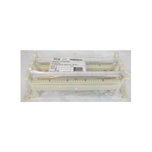 ICC-110 WIRING BLOCK W/ FT KIT- 100-PAIR- 5e