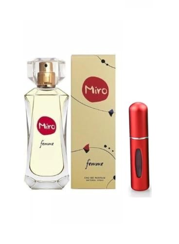 MIRO FEMME Eau de Parfum Spray 50 ml + 1 eleganter Taschenzerstäuber