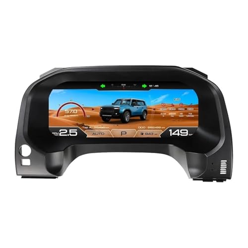 Tablero digital compatible con Toyota Prado con pantalla LCD multifunción de alta resolución