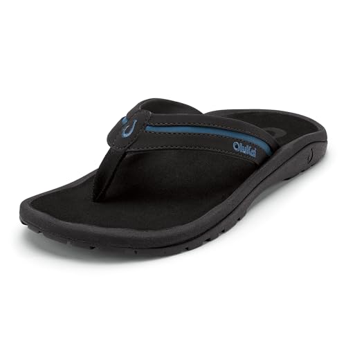 OLUKAI Ohana Palua Tongs Homme pour les Balades d'Été à la Plage
