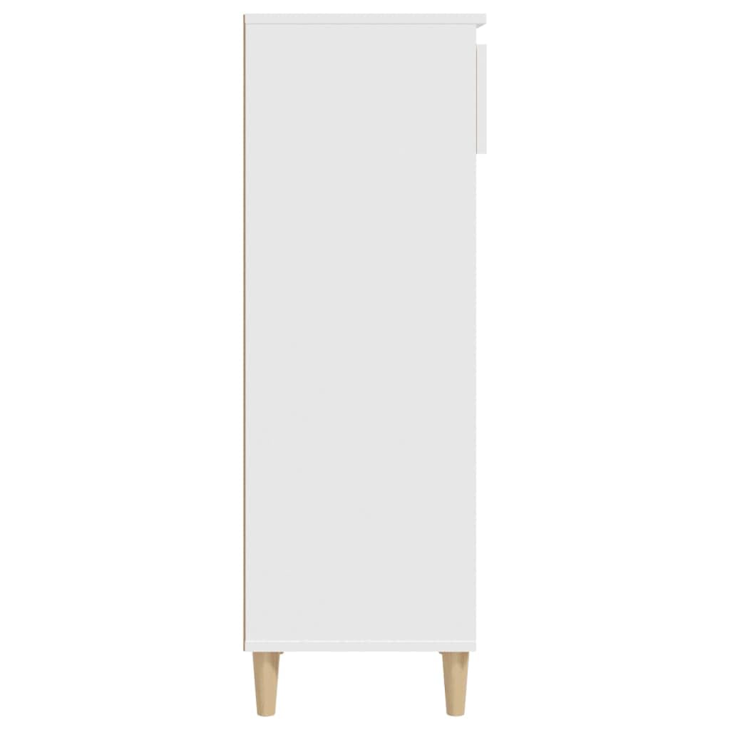 VidaXL Scarpiera Nera 40x36x105 cm in Legno Multistrato | Leroy Merlin