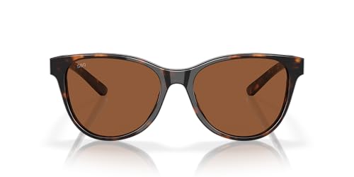 Costa Woman Sunglasses Tortoise Frame, Copper Lenses, 57MM3