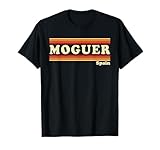 Vintage 80s Moguer España Retro Gráfico Camiseta