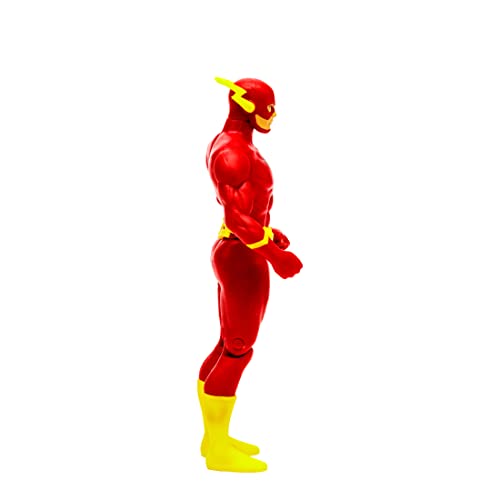 Mcfarlane Toys, Dc Multiverse, 5-Inch Dc Rebirth Super Powers The Flash Action Figure With 5 Points Of Articulations, Collectible Dc Retro 1980’S Super Powers Line Figure – Ages 12+ #TOP2