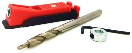 Twin Pocket Hole Tool Jig Kit for Woodworking DIY Carpentry projects (Mini Pockhet Holes Jig)