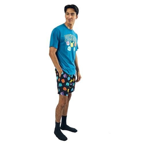 Pokemon Men's Short-Sleeve Tee and Sleep Shorts Set3