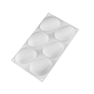 Rocita 1 Packung Silikon Backform 6 Löcher