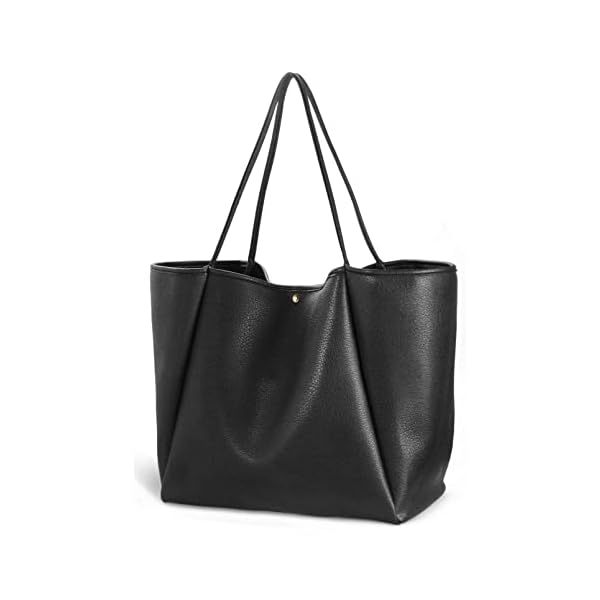 HOXIS-Oversize-Pu-Leather-Tote-Women-Weekender-Bag-Shopper-Handbag-Travel-Purse HOXIS Oversize Pu Leather Tote Women Weekender Bag Shopper Handbag Travel Purse