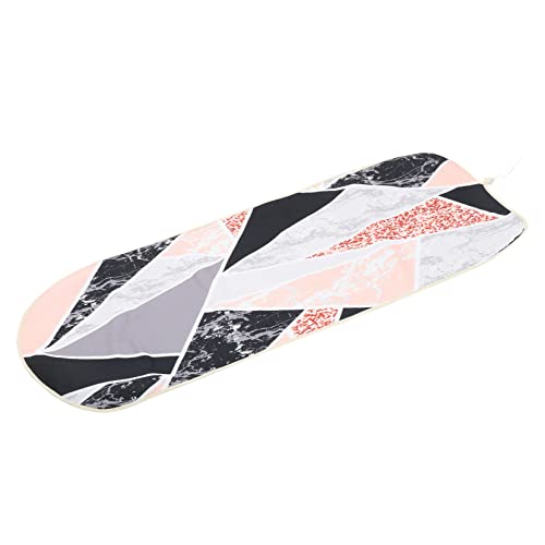 DECHOUS Funda de Mármol para Tabla de Planchar Funda de Resistente al Calor para Mueble de Planchado Diseño de Mármol Duradera y Práctica para Tabla Planchar Ropa