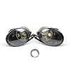carvel 2Pcs For VW Passat B6 2006 2007 2008 2009 2010 2011 Front LED Fog Lamp Fog Light