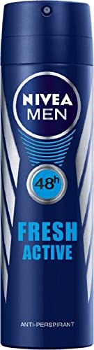 Image of NIVEA Men Fresh Active Deodorant Spray - For Men (150 ml)