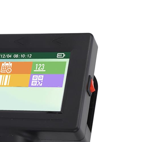 Image of Inkjet Coding Machine Intelligent 4 Cores CPU Handheld Printer for Various Printing Tasks on Wood, Plastic, and Leather, ABS Material